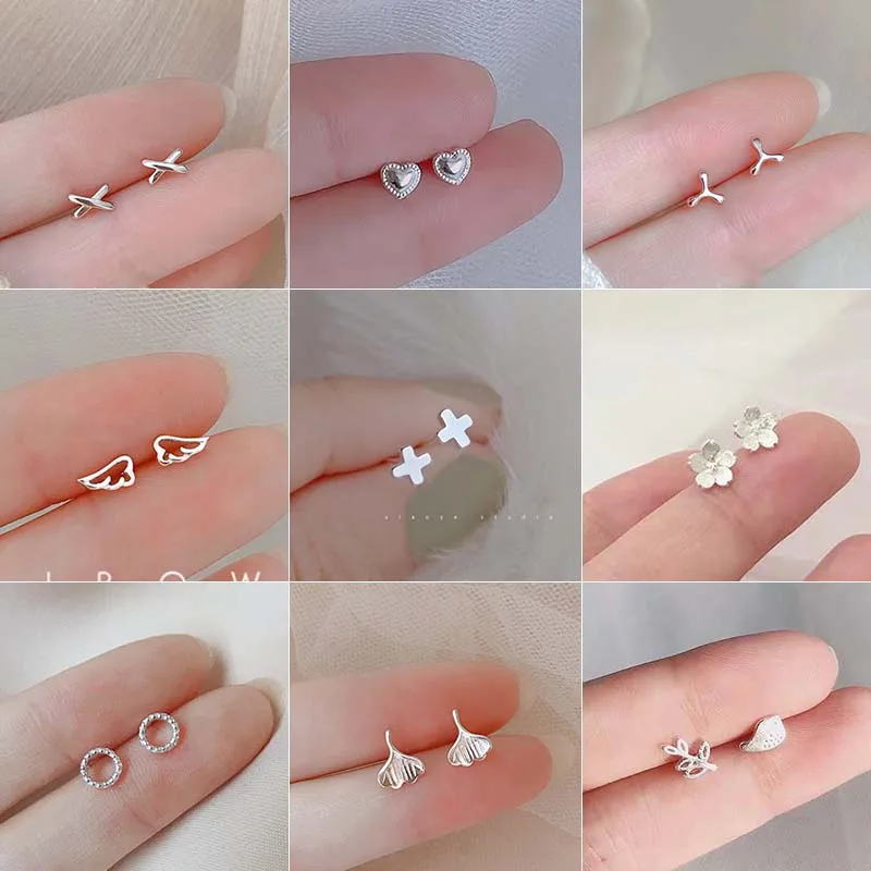 Stud Earrings for Women Trendy Minimalist 925 Sterling Silver Mini Small Animal Love Heart Girl Student Teen Party Jewelry Gift
Stud Earrings for Women Trendy Minimalist 925 Sterling Silver Mini Small Animal Love Heart Girl Student Teen Party Jewelry Gift