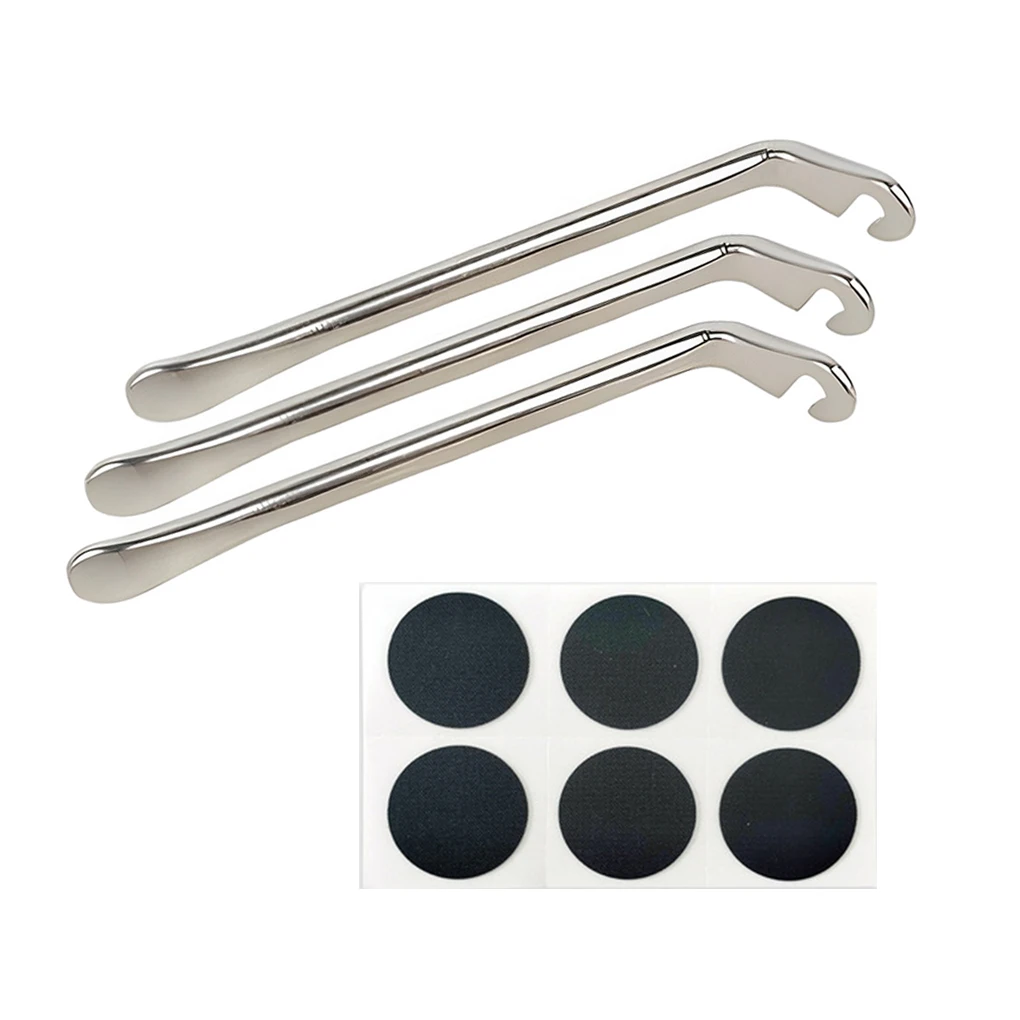 Bike Remover Tool Lightweight Tyre Levers Assembly Fast-Drying Easy Installation Patches Set Outdoor Repair Kit Accessories 
Bike Remover Tool Lightweight Tyre Levers Assembly Fast-Drying Easy Installation Patches Set Outdoor Repair Kit Accessories