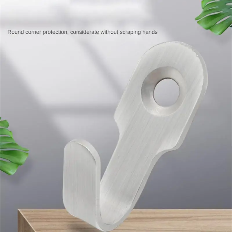 Screws Wall Mounted Cabinet Single Hook Thickened Multipurpose Coat Hook Rustless Bathroom Hook Solid Steel Coat Hook Silver
Screws Wall Mounted Cabinet Single Hook Thickened Multipurpose Coat Hook Rustless Bathroom Hook Solid Steel Coat Hook Silver