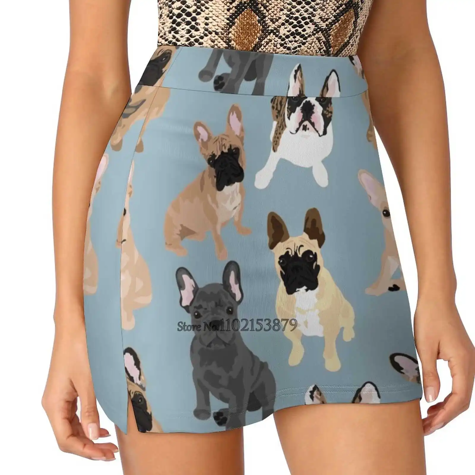 French Bulldogs Summer Women'Sshorts Skirt 2 In 1 Fitness Yoga Skirt Tennis Skirts Frenchie French Bulldog Bulldog Ladies Short
French Bulldogs Summer Women'Sshorts Skirt 2 In 1 Fitness Yoga Skirt Tennis Skirts Frenchie French Bulldog Bulldog Ladies Short