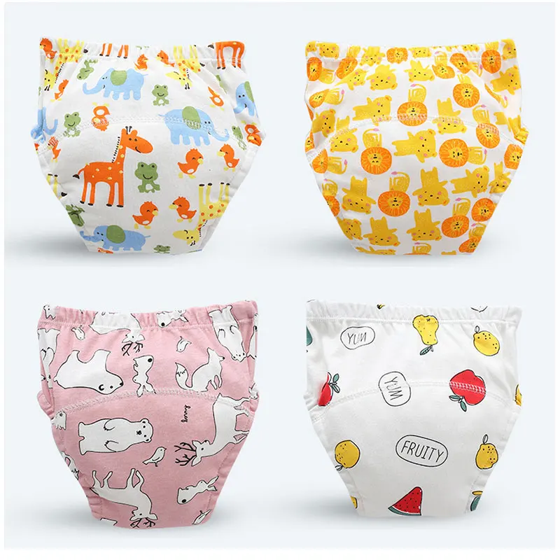 Baby Reusable Diapers Panties Potty Training Pants For Children Ecological Cloth Diaper Washable Toilet Toddler Kid Cotton Nappy
Baby Reusable Diapers Panties Potty Training Pants For Children Ecological Cloth Diaper Washable Toilet Toddler Kid Cotton Nappy