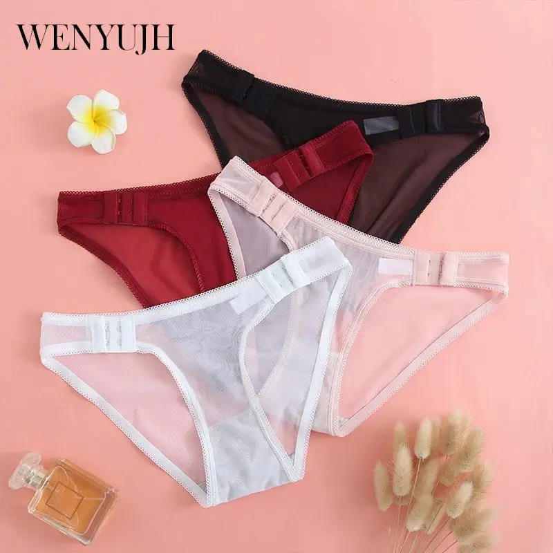 Sexy Lace Mesh Panties Soft Breathable Briefs Women Underwear Sports Panty Transparent Underpants Hollow Out Lingerie Intimates
Sexy Lace Mesh Panties Soft Breathable Briefs Women Underwear Sports Panty Transparent Underpants Hollow Out Lingerie Intimates