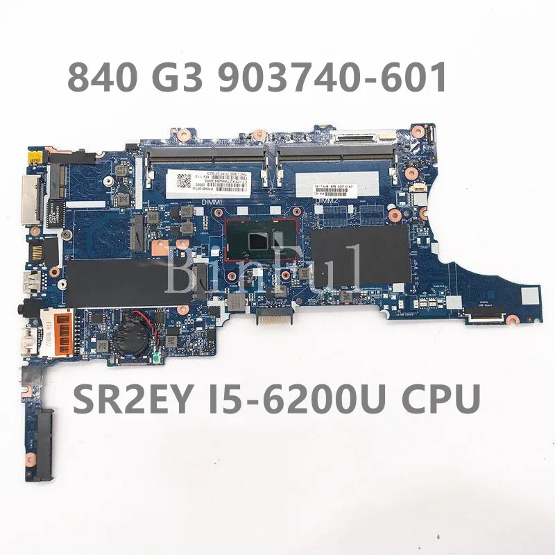 903740-601 903740-001 High Quality For HP EliteBook 840 G3 Laptop Motherboard 6050A2822301-MB-A01 W/I5-6200U CPU 100%Full Tested
903740-601 903740-001 High Quality For HP EliteBook 840 G3 Laptop Motherboard 6050A2822301-MB-A01 W/I5-6200U CPU 100%Full Tested