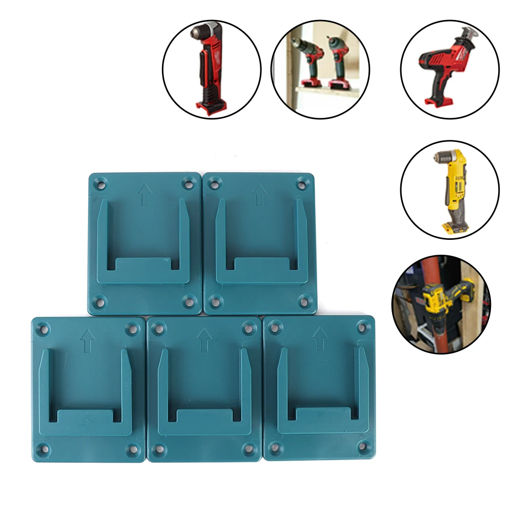 5pcs Wall Mount Electric Tool Holder for Bosch/Makita 18V Wall Power Mount Storage Battery Bracket Fixing
5pcs Wall Mount Electric Tool Holder for Bosch/Makita 18V Wall Power Mount Storage Battery Bracket Fixing