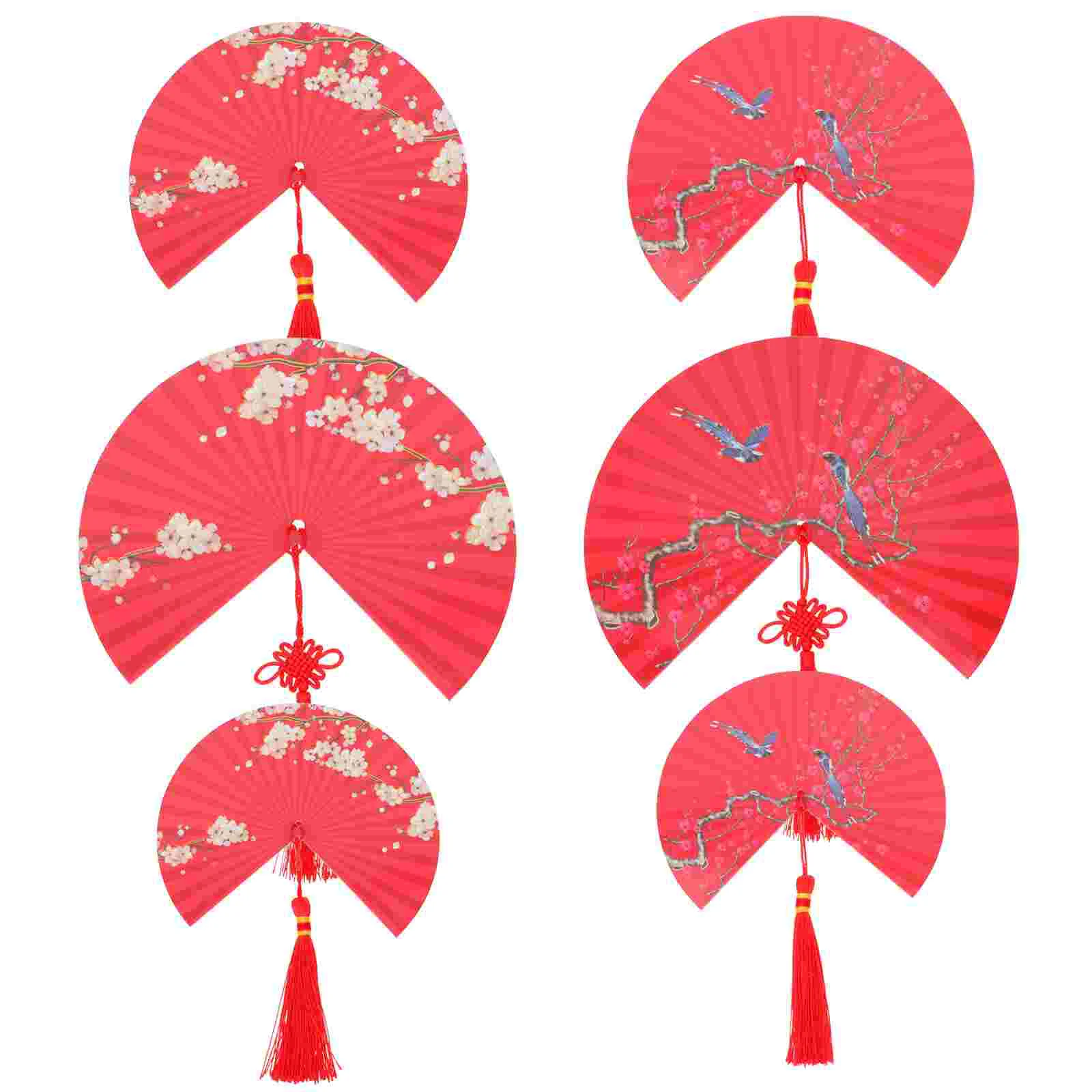 2Sets Paper Fans Festival Paper Fans Wedding Paper Fans Chinese Paper Fans for New Year
2Sets Paper Fans Festival Paper Fans Wedding Paper Fans Chinese Paper Fans for New Year