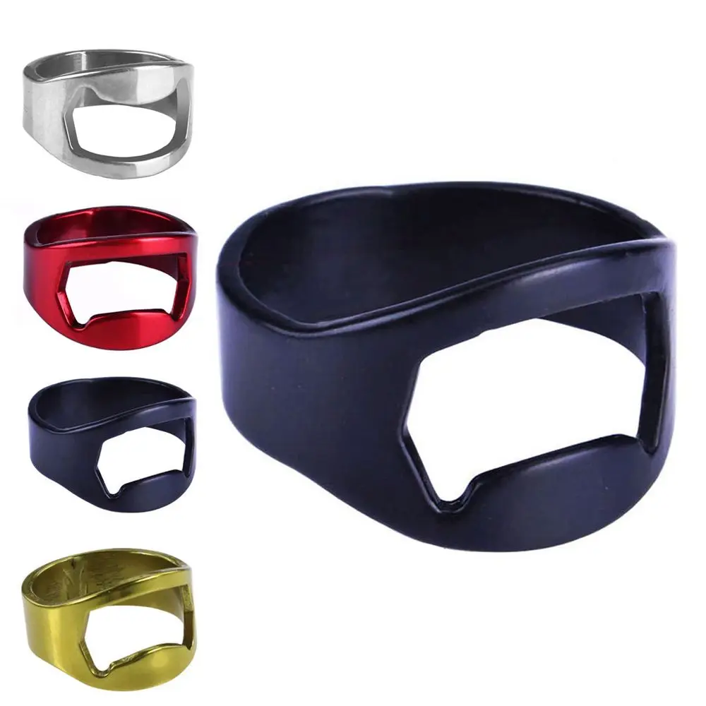 1/3PCS Silver Home & Living Stainless Steel Unique Kitchen Tool Gadgets Beer Bottles Opener Finger Ring Openers
1/3PCS Silver Home & Living Stainless Steel Unique Kitchen Tool Gadgets Beer Bottles Opener Finger Ring Openers