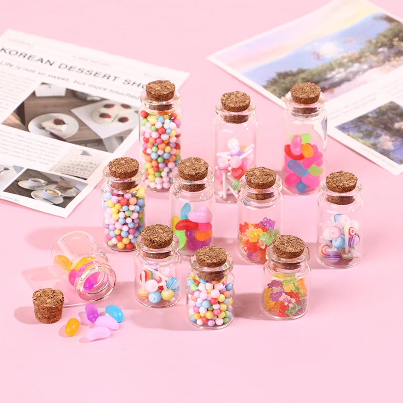 5/8/10ML Doll House Creative Cute Colorful Bear Candy Lollipop Cork Glass Jar Mini Scene Toy
5/8/10ML Doll House Creative Cute Colorful Bear Candy Lollipop Cork Glass Jar Mini Scene Toy