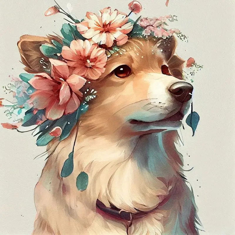 GATYZTORY 40x50cm Pictures By Numbers Dog Canvas Painting Animal Paint By Numbers On Canvas Diy Arts Crafts Home Decoration Gift
GATYZTORY 40x50cm Pictures By Numbers Dog Canvas Painting Animal Paint By Numbers On Canvas Diy Arts Crafts Home Decoration Gift
