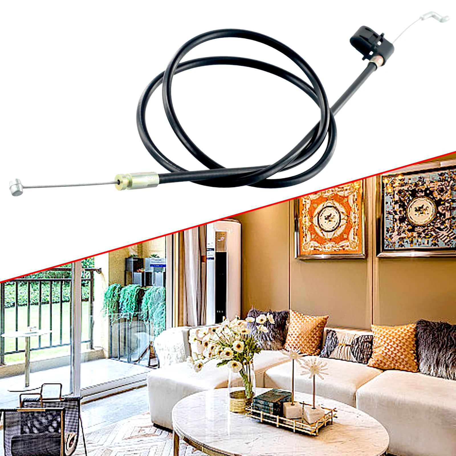 Wire Cable Home Release Cable Recliner Replacement Without Handle Black Chairs For Couch Corner & Modular Lounges
Wire Cable Home Release Cable Recliner Replacement Without Handle Black Chairs For Couch Corner & Modular Lounges
