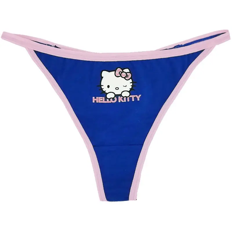 Sweet and lovely Hello Kitty women thong women sexy comfortable cotton underwear T pants 
Sweet and lovely Hello Kitty women thong women sexy comfortable cotton underwear T pants