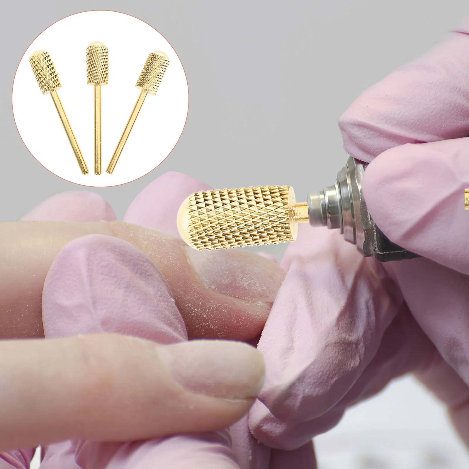 3 Pcs Feet Care Drill Bits Nails Manicure Tools Toenailplus Cuticle Safety Tungsten Steel Carbide Durable
3 Pcs Feet Care Drill Bits Nails Manicure Tools Toenailplus Cuticle Safety Tungsten Steel Carbide Durable