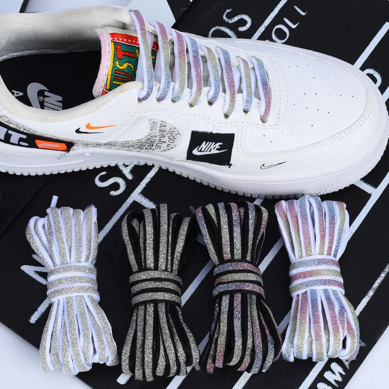 Couple Student Adult Reflective Shoelace Male and Female Personality Tide Semicircle Flat Black and White, Colored Sports Basket
Couple Student Adult Reflective Shoelace Male and Female Personality Tide Semicircle Flat Black and White, Colored Sports Basket