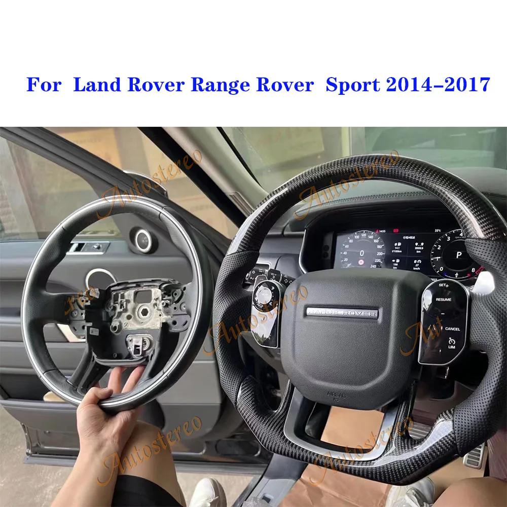 Car Steering Wheel For Land Rover Range Rover Sport L494 2014-2017 OEM Style Car Radio Steering Wheel Carbon Fiber
Car Steering Wheel For Land Rover Range Rover Sport L494 2014-2017 OEM Style Car Radio Steering Wheel Carbon Fiber