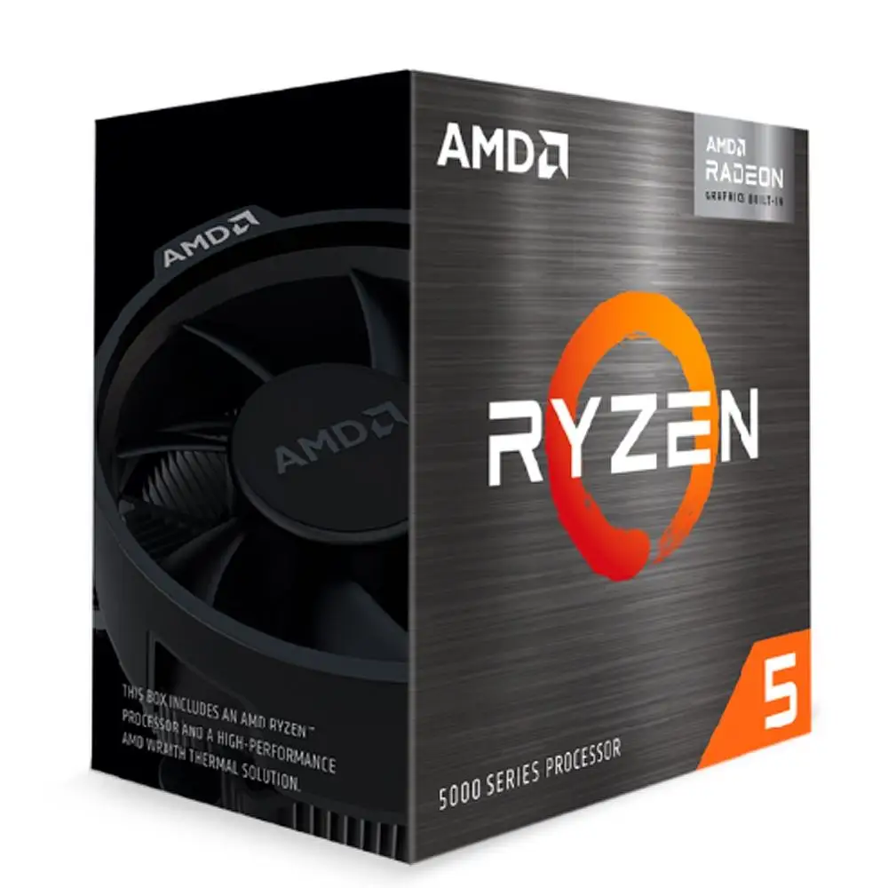 AMD Ryzen 5 5600G Processor, 3.9GHz (4.4GHz Max Turbo), AM4, Integrated Video, 6 Cores-100-100000252BOX
AMD Ryzen 5 5600G Processor, 3.9GHz (4.4GHz Max Turbo), AM4, Integrated Video, 6 Cores-100-100000252BOX