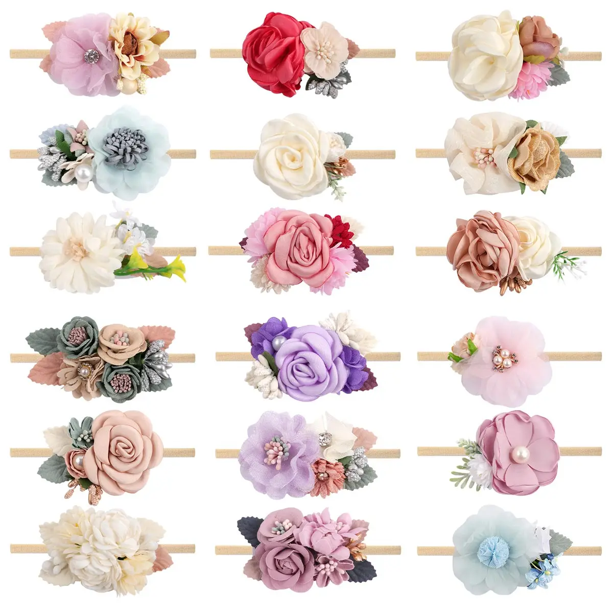 1/3PCS/Set Artificial Flower Baby Headband Cute Baby Elastic Hair Band Newborn Flower Toddler Headband Headwear Hair Accessories
1/3PCS/Set Artificial Flower Baby Headband Cute Baby Elastic Hair Band Newborn Flower Toddler Headband Headwear Hair Accessories