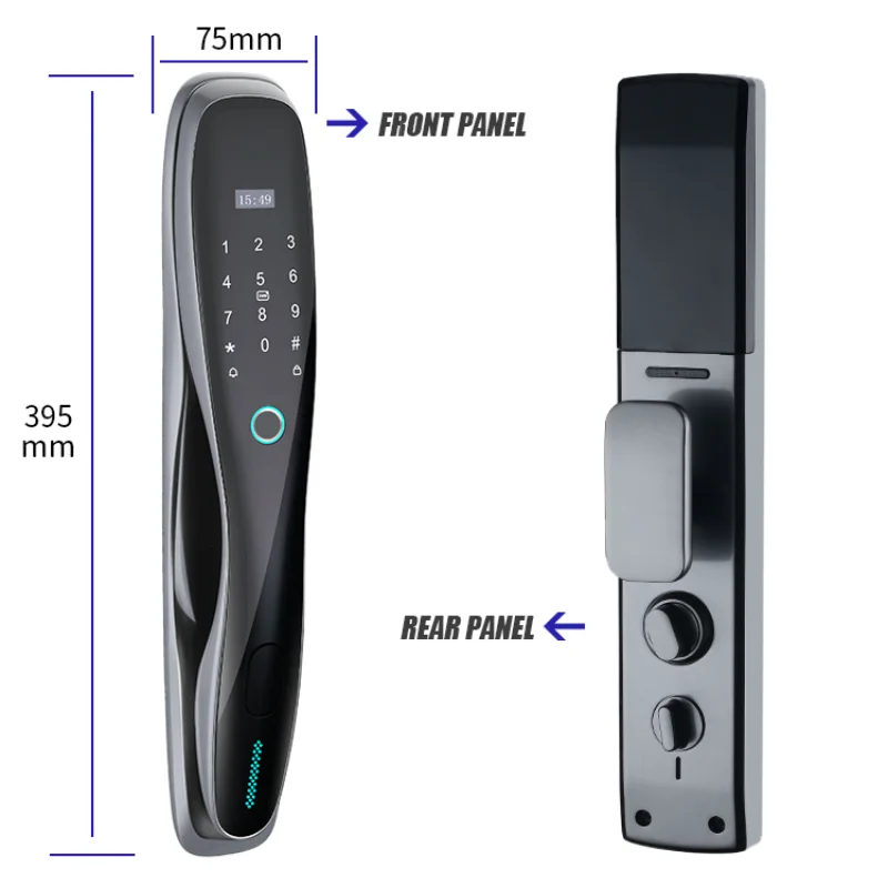 

Competitive price smart lock automatic home electronic locks long-range control APP wifi fingerprint lock