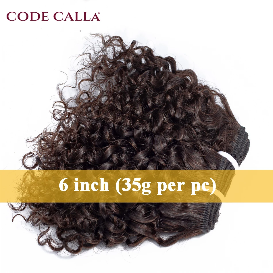 Короткие курчавые кудрявые волосы волнистые пучки CodeCalla низкая оптовая цена
