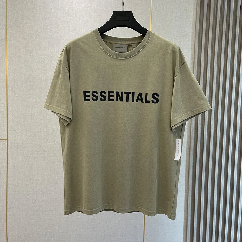 Summer High Quality ESSENTIAL 1:1 T-shirt 100% Cotton Loose Tees Rubber Letter Logo Hip Hop Unisex Oversized Running T-Shirts
Summer High Quality ESSENTIAL 1:1 T-shirt 100% Cotton Loose Tees Rubber Letter Logo Hip Hop Unisex Oversized Running T-Shirts