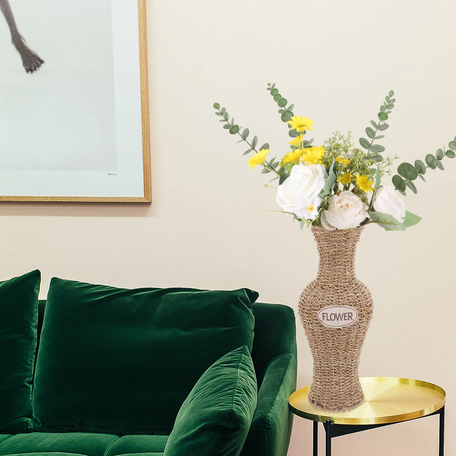 Rattan Vase Fall The Ground Portable Floor Decorative Woven Dried Flower Holder Office Arrangement Exquisite Basket
Rattan Vase Fall The Ground Portable Floor Decorative Woven Dried Flower Holder Office Arrangement Exquisite Basket