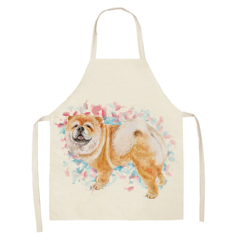 Golden Retriever Cute Pet Kitchen Sleeveless Linen Apron Anti-Fouling Home Cleaning Hygiene Apron Home Cooking Baking Accessorie
Golden Retriever Cute Pet Kitchen Sleeveless Linen Apron Anti-Fouling Home Cleaning Hygiene Apron Home Cooking Baking Accessorie