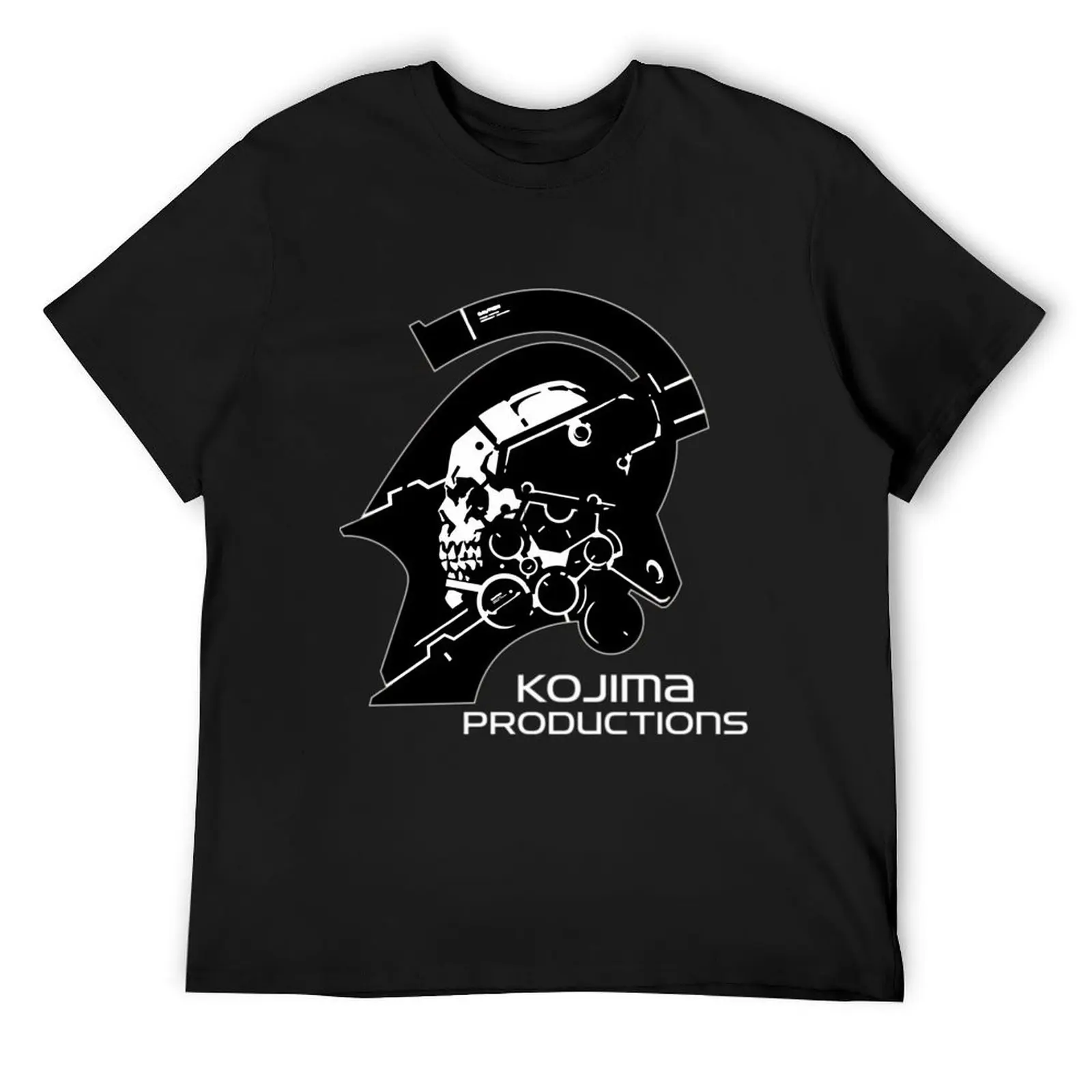 KOJIMA PRODUCTIONS Новая футболка с логотипом Kojipro Hideo Kojima черная винтажная одежда мужская