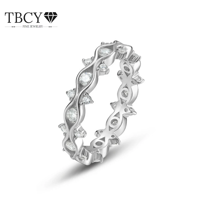 TBCYD 2.5mm Moissanite Eternity Band For Women GRA Certified 925 Sterling Silver Original Personality Diamond Wedding Ring New
TBCYD 2.5mm Moissanite Eternity Band For Women GRA Certified 925 Sterling Silver Original Personality Diamond Wedding Ring New