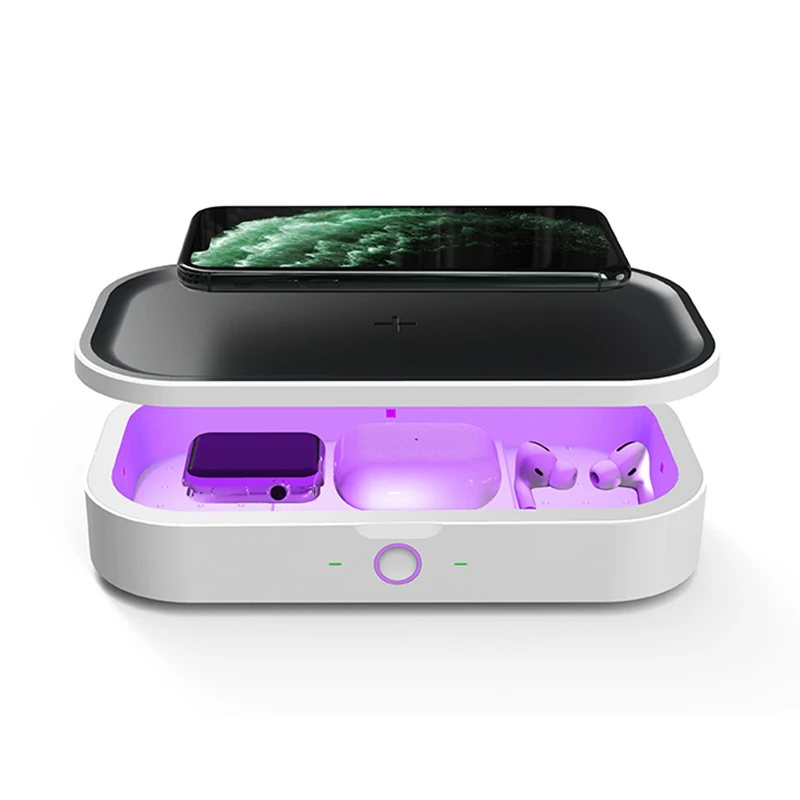 UV Clean Light Ultraviolet Sterilizer Desinfect UV Smartphone Mobile Cell Phone UVC Sanitizer Sterilizer Box
UV Clean Light Ultraviolet Sterilizer Desinfect UV Smartphone Mobile Cell Phone UVC Sanitizer Sterilizer Box