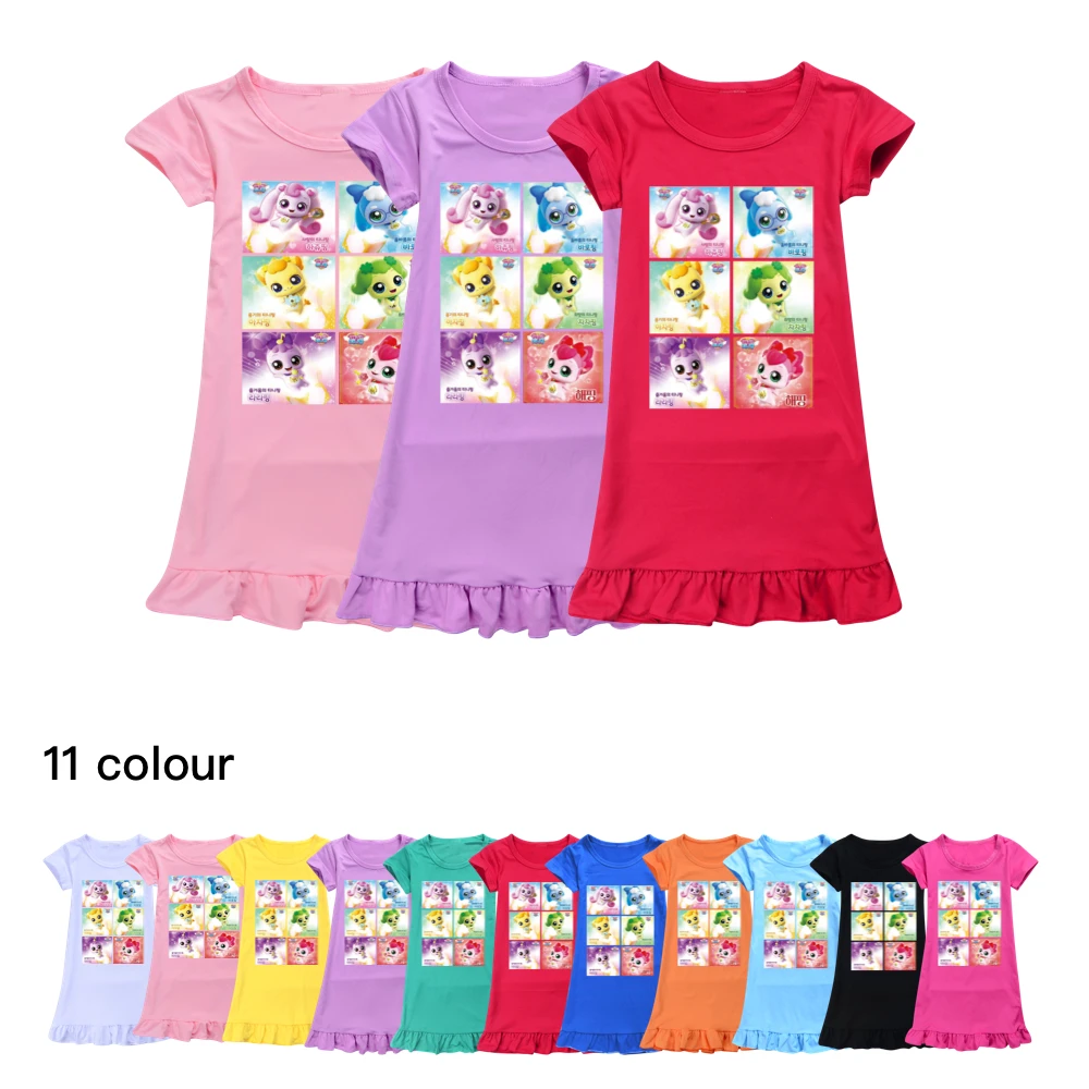 Catch Teenieping Nightdress Baby Girls Pajamas Dresses Children Cartoon Nightgown Home Clothes Kids comfortable Sleepwear 
Catch Teenieping Nightdress Baby Girls Pajamas Dresses Children Cartoon Nightgown Home Clothes Kids comfortable Sleepwear