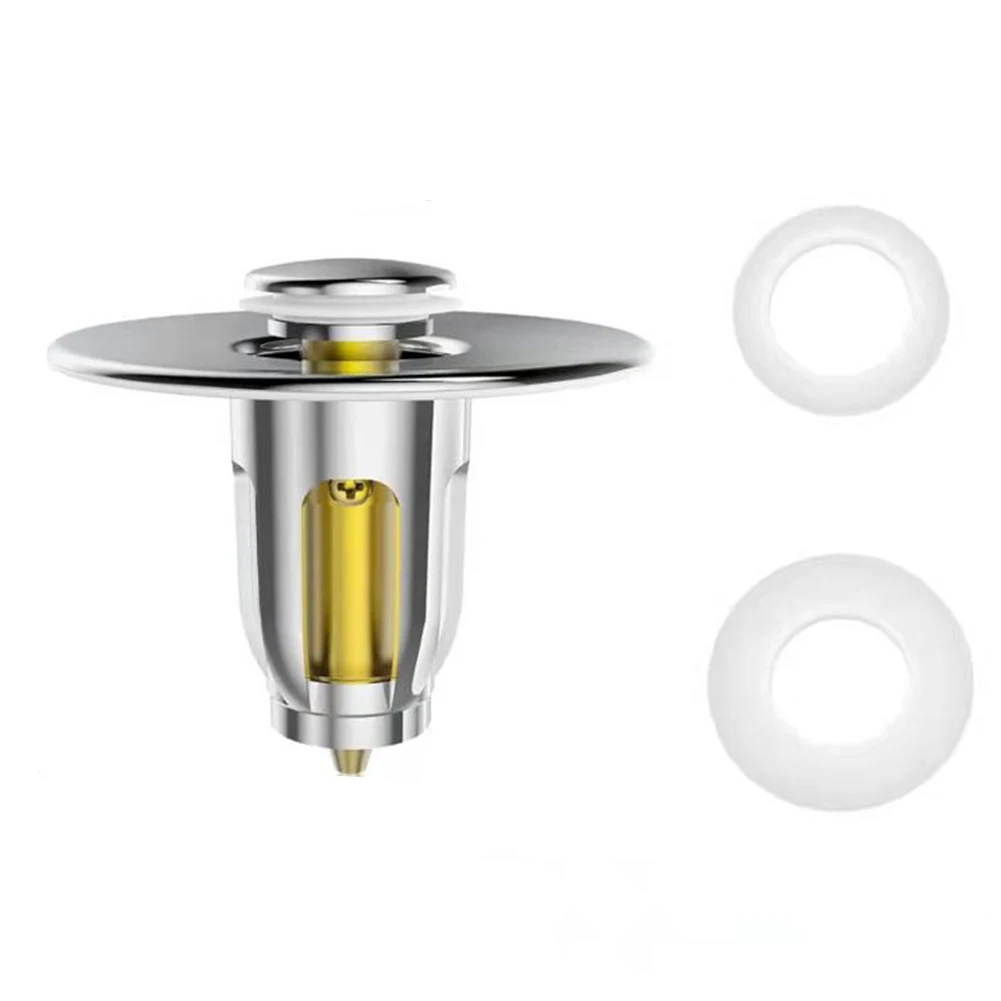 1 Pcs Bathroom Sink Plug Stopper Wash Basin Core Push Core-Type Drain Filter Shower Sink Filter Plug Kitchen Bathtub Stopper
1 Pcs Bathroom Sink Plug Stopper Wash Basin Core Push Core-Type Drain Filter Shower Sink Filter Plug Kitchen Bathtub Stopper