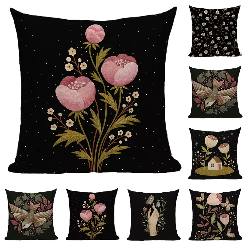 Black Cushion Cover Linen Pillow Cover for Sofa Living Room Nordic 18x18 Decorative Pillows Home Decor Pillow Case
Black Cushion Cover Linen Pillow Cover for Sofa Living Room Nordic 18x18 Decorative Pillows Home Decor Pillow Case