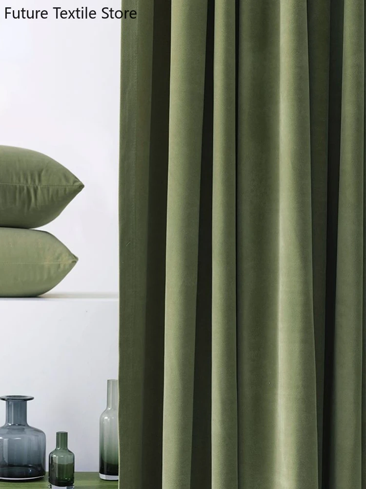 Light Luxury Velvet Curtains for Living Room Bedroom Shading Curtain Home Decoration Customized Finished Partition Curtain
Light Luxury Velvet Curtains for Living Room Bedroom Shading Curtain Home Decoration Customized Finished Partition Curtain