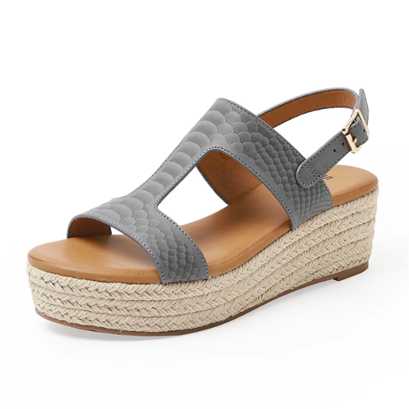 Vintage Fish Mouth Comfortable Wedge Heels Sandals Summer Shoes Women Platform Thick Sole High Casual Open-toe Sandalias Mujer
Vintage Fish Mouth Comfortable Wedge Heels Sandals Summer Shoes Women Platform Thick Sole High Casual Open-toe Sandalias Mujer