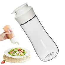 Refillable Squeeze Bottles Airtight Squeeze Container For Ketchup Sealed Design Dispensing Supplies For Peanut Butter Oyster