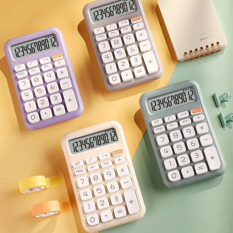 2023 New Portable Calculator New Simple Solid Color Mechanical Keyboard Computer Students Cute High-value Electronic Calculator
2023 New Portable Calculator New Simple Solid Color Mechanical Keyboard Computer Students Cute High-value Electronic Calculator