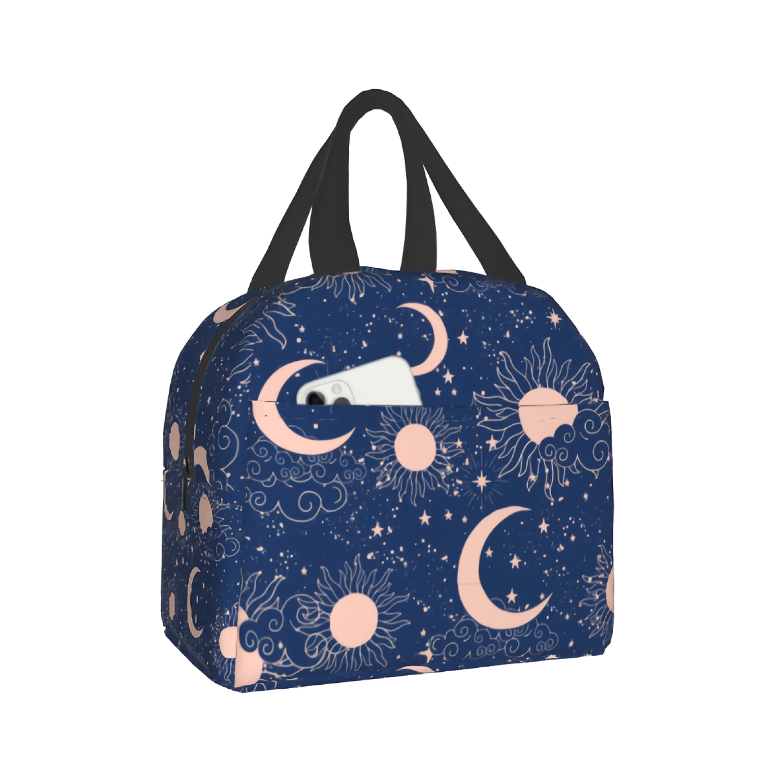 Sun Moon and Stars Lunch Bag Mysterious Insulated Lunch Bag for Women Men Astrology Cooler Thermal Bag Picnic School Work Travel
Sun Moon and Stars Lunch Bag Mysterious Insulated Lunch Bag for Women Men Astrology Cooler Thermal Bag Picnic School Work Travel