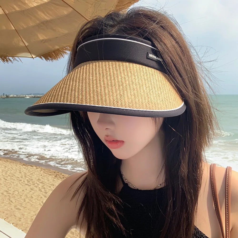Women Foldable Summer UV Protection Sunshade Sun Hats Beach Hat Straw Cap 
Women Foldable Summer UV Protection Sunshade Sun Hats Beach Hat Straw Cap