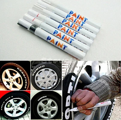 

7 Colors Paint Marker Pen Fade-proof Car Tyre Tire Tread CD Metal Permanent Paint Marker Graffti Quick-dry Oil