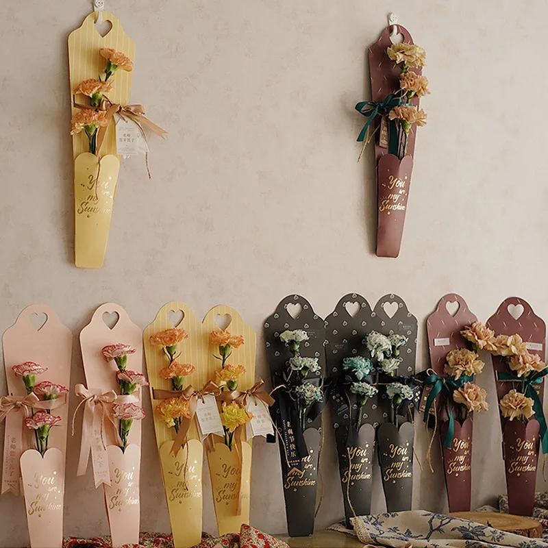 5pcs Kraft Paper Teacher's Day Flower Box Gift Packaging Box Mother's Day Single Flower Portable Bunch Romantic Decoration
5pcs Kraft Paper Teacher's Day Flower Box Gift Packaging Box Mother's Day Single Flower Portable Bunch Romantic Decoration