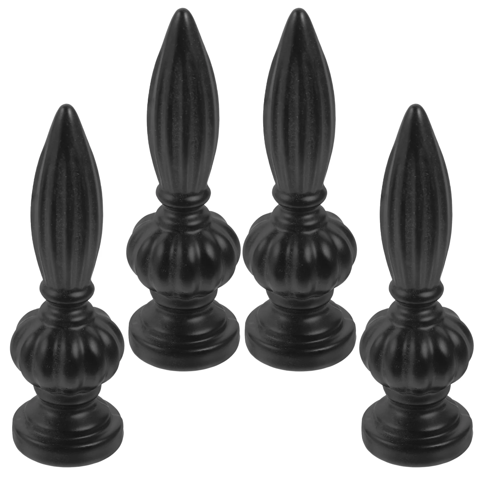 4 Pcs Lamp Cap Decoration Finial Harp Knob Shade Holder Black Desk Finials Caps Tapped Trim Chic Light Accessories
4 Pcs Lamp Cap Decoration Finial Harp Knob Shade Holder Black Desk Finials Caps Tapped Trim Chic Light Accessories