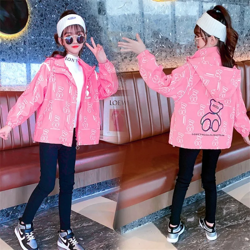 Girls Baby's Kids Coat Jacket Outwear Cotton 2022 Pink Spring Autumn Overcoat Top Outdoor Party Teenagers Children's Clothing
Girls Baby's Kids Coat Jacket Outwear Cotton 2022 Pink Spring Autumn Overcoat Top Outdoor Party Teenagers Children's Clothing
