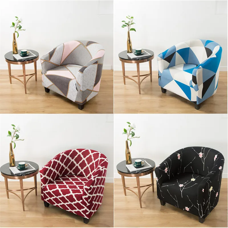 The new elastic single semicircle slipcover turnkey custom screen printing sofa chair cover
The new elastic single semicircle slipcover turnkey custom screen printing sofa chair cover