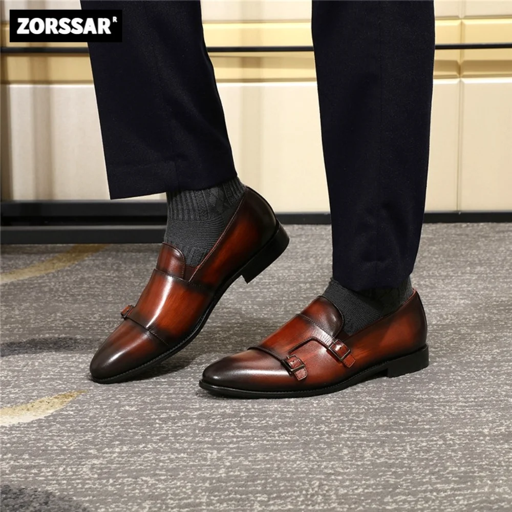 Men Formal Shoes genuine Leather Business Casual Shoes High Quality Men Dress Office Luxury Shoes Male Breathable Oxfords 2023
Men Formal Shoes genuine Leather Business Casual Shoes High Quality Men Dress Office Luxury Shoes Male Breathable Oxfords 2023