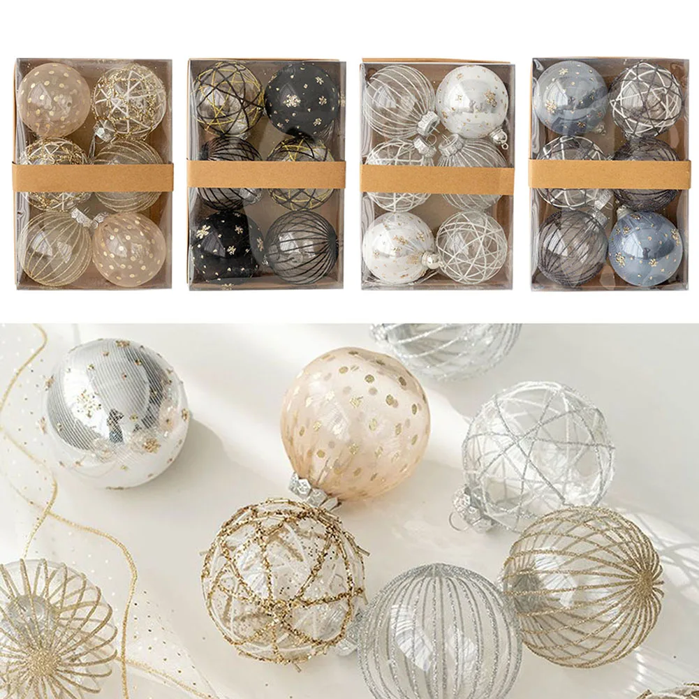 6PCS 8cm Christmas Spheres New Year Navidad Pendant Christmas Ball Ornaments Tree Decorations Christmas Tree Ornaments
6PCS 8cm Christmas Spheres New Year Navidad Pendant Christmas Ball Ornaments Tree Decorations Christmas Tree Ornaments