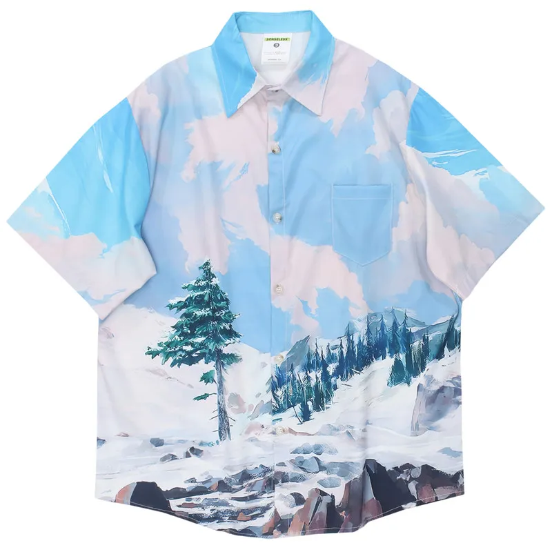 Harajuku Streetwear Men Hawaiian Shirt Landscape Print Contrast Color Shirts 2022 Summer Hip Hop Short Sleeve Beach Camisas
Harajuku Streetwear Men Hawaiian Shirt Landscape Print Contrast Color Shirts 2022 Summer Hip Hop Short Sleeve Beach Camisas