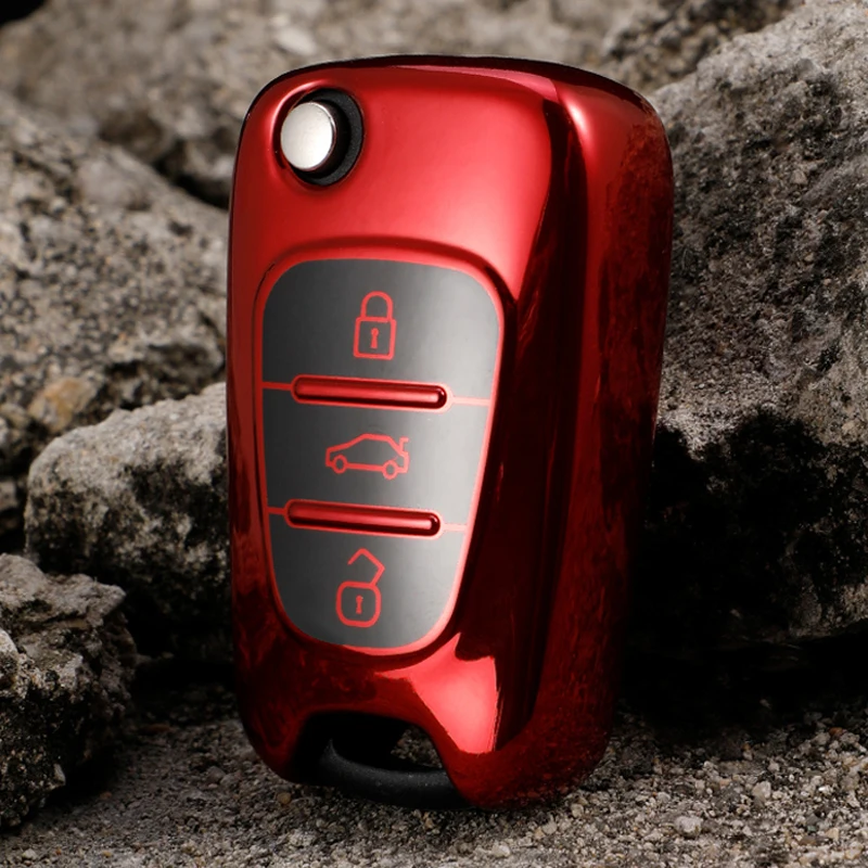 TPU Car Key Case Cover For Hyundai i20 i30 ix20 ix25 ix35 Elantra Accent For KIA Sportage Rio 3 Soul Optima Ceed Pro K5 K2 Pride
TPU Car Key Case Cover For Hyundai i20 i30 ix20 ix25 ix35 Elantra Accent For KIA Sportage Rio 3 Soul Optima Ceed Pro K5 K2 Pride