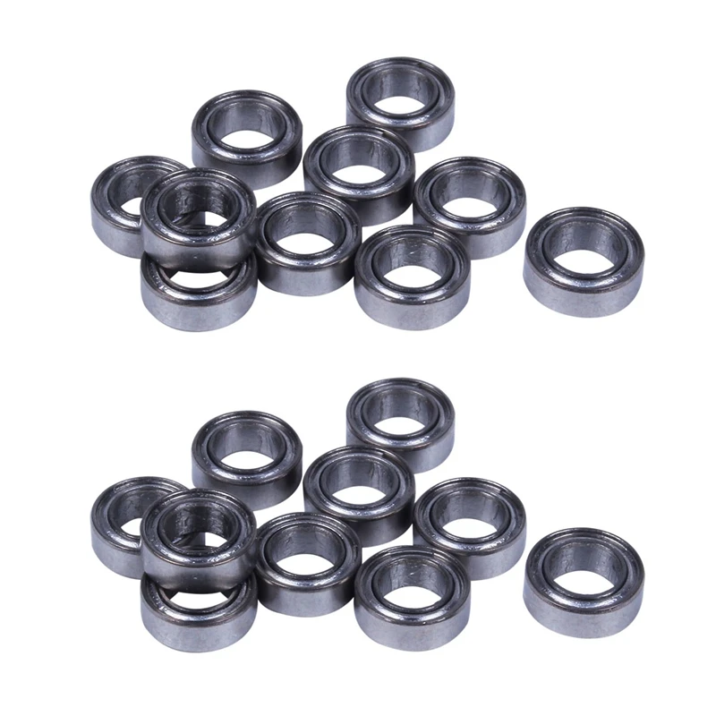 JFBL Hot 20Pcs 13Size Miniature Metal Shielded Sealed Groove Model Ball Bearing Size: MR74-ZZ 4 X 7 X 2.5Mm
JFBL Hot 20Pcs 13Size Miniature Metal Shielded Sealed Groove Model Ball Bearing Size: MR74-ZZ 4 X 7 X 2.5Mm