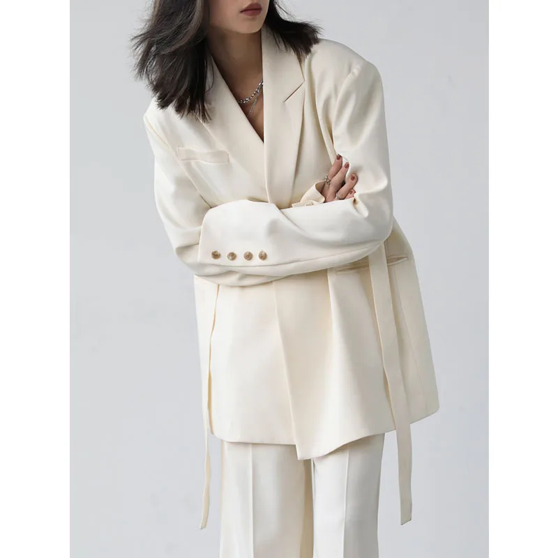 SuperAen 2022 Spring/Autumn Solid Notched Lace Full Casual Office Lady Blazer Women
SuperAen 2022 Spring/Autumn Solid Notched Lace Full Casual Office Lady Blazer Women