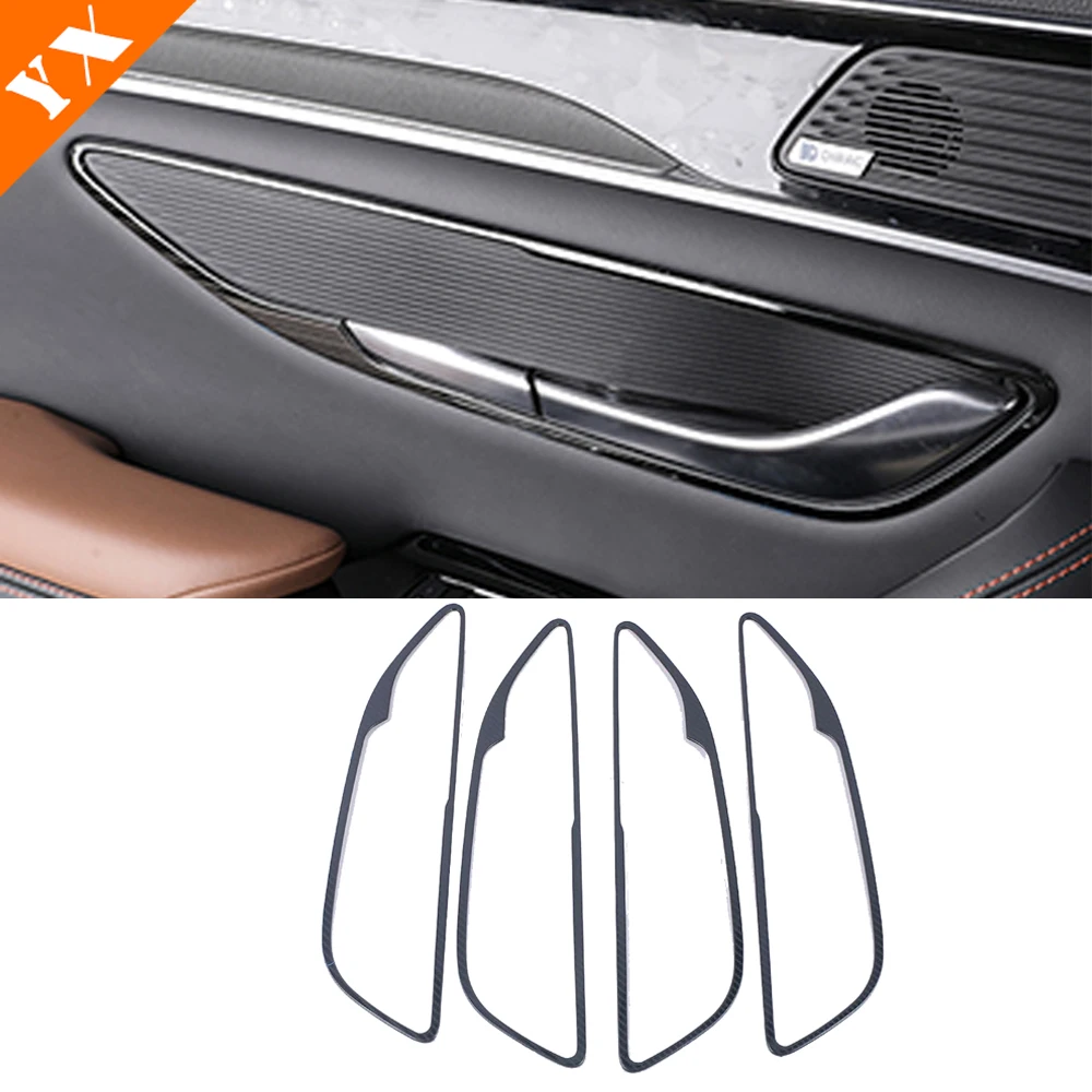 Car Inner Door Handle Decoration Sticker Cover Trim Interior Auto Accessories For BYD Song PLUS DMI EV 2020 2021 2022 2023
Car Inner Door Handle Decoration Sticker Cover Trim Interior Auto Accessories For BYD Song PLUS DMI EV 2020 2021 2022 2023