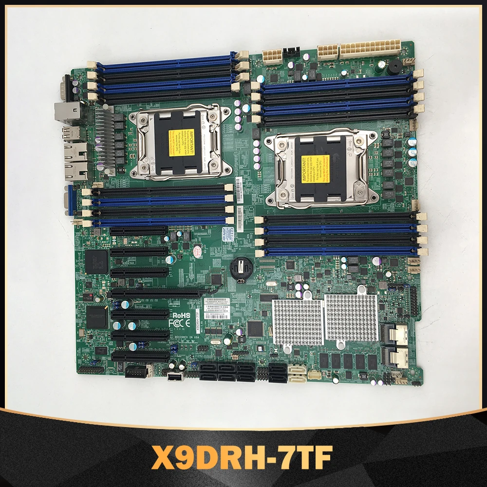 Server Motherboard Support E5-2600 V1/V2 Family LGA2011 DDR3 ECC For Supermicro X9DRH-7TF
Server Motherboard Support E5-2600 V1/V2 Family LGA2011 DDR3 ECC For Supermicro X9DRH-7TF