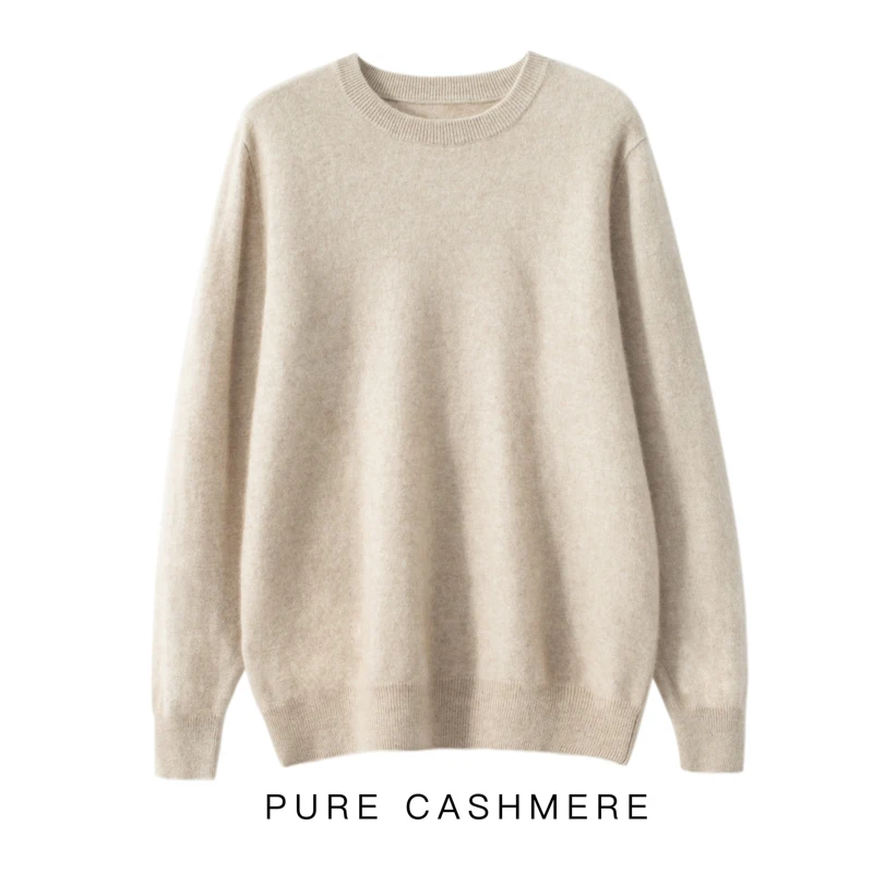 Men's 100% Cashmere Sweater Round Neck Pullovers Knit Large Size Men Sweater Winter New Tops Long Sleeve High-End Jumpers 2023
Men's 100% Cashmere Sweater Round Neck Pullovers Knit Large Size Men Sweater Winter New Tops Long Sleeve High-End Jumpers 2023